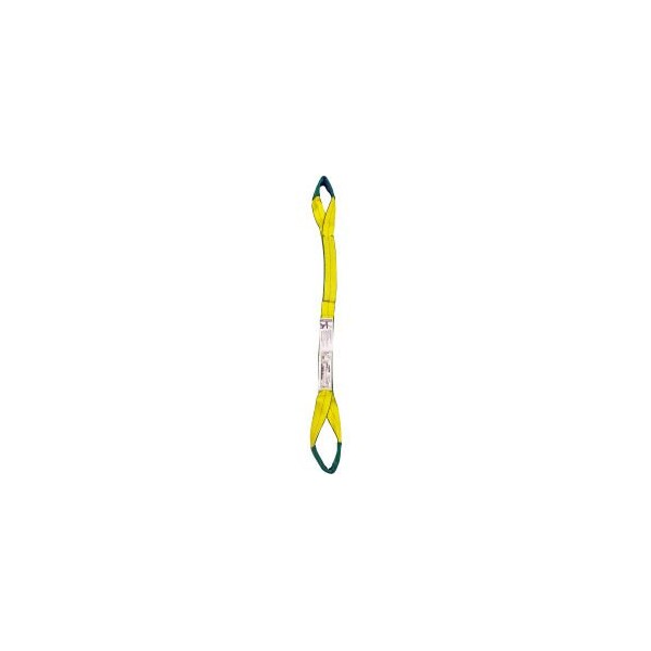 Lift America 8' Poly Web Sling Eye & Eye, 2560/3200/6400 Lbs Cap